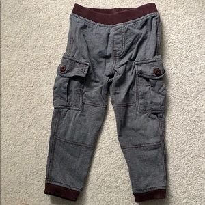 Herringbone cargo pants